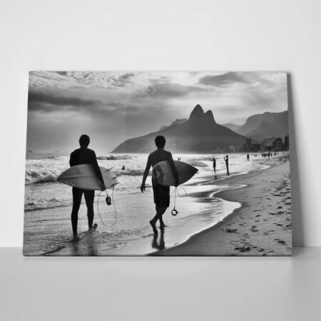 Πινακας σε καμβά SURFERS IN BRAZIL