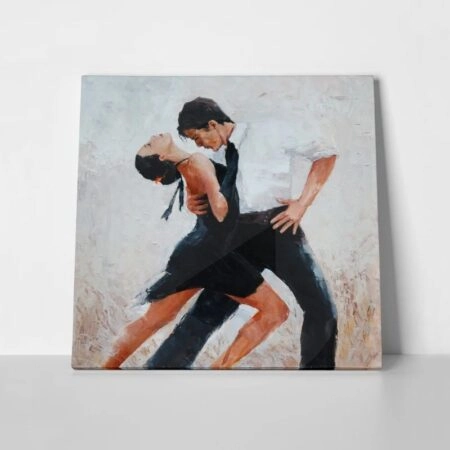 Πίνακας σε καμβά TANGO DANCERS 4