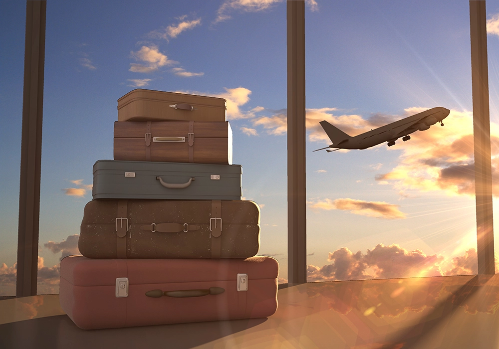 Πινακας σε καμβά TRAVEL BAGS