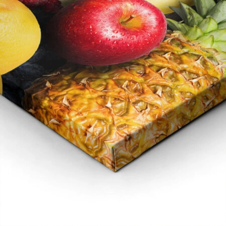 Πινακας σε καμβά VEGETABLES AND FRUITS - Food and Drink Sticky 1