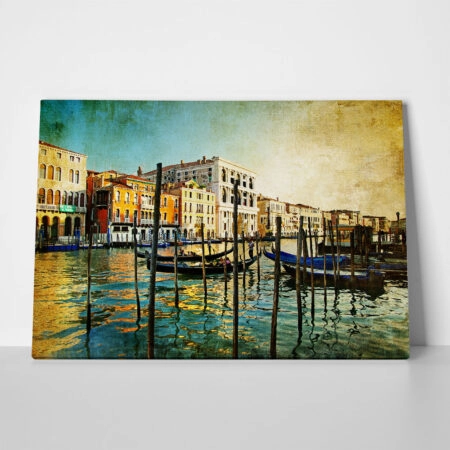 Πινακας σε καμβά VENICE 2 - Παραθαλασσιες πολεις και χωρια Sticky 1