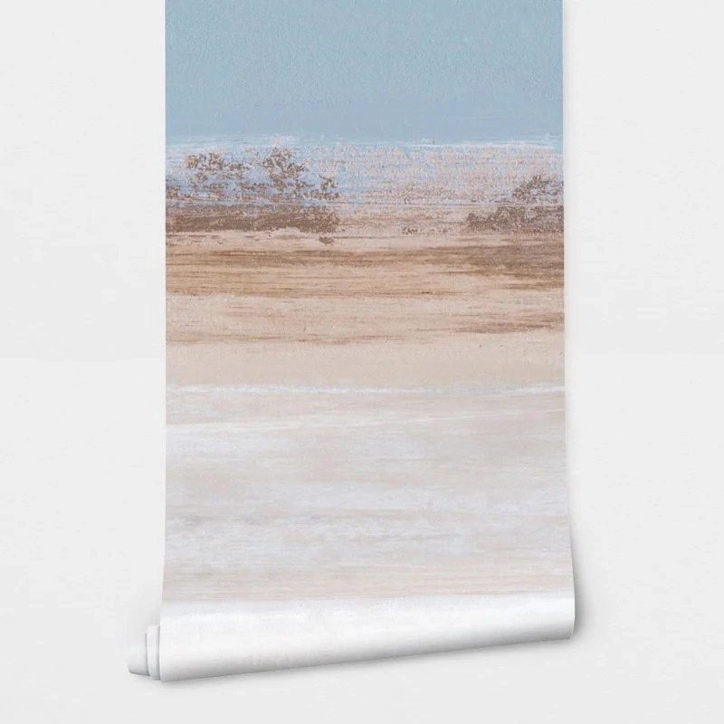Αυτοκόλλητη Ταπετσαρία τοίχου ABSTRACT PASTEL LANDSCAPE