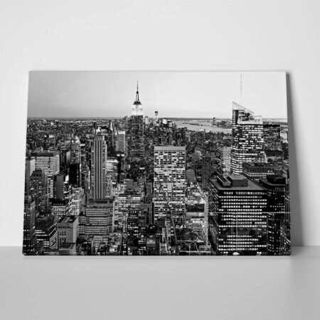 Πινακας σε καμβά AERIAL MANHATTAN
