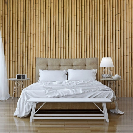Αυτοκόλλητη Ταπετσαρία τοίχου BAMBOO - Απομίμηση υλικών Sticky 1