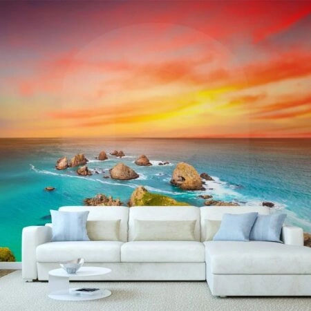 Αυτοκόλλητη Ταπετσαρία τοίχου COASTAL SUNSET - Τοπία Sticky 1