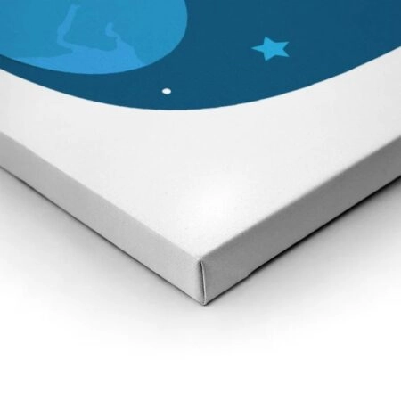 Πίνακας σε καμβά GALILEO CARTOON LOOKING STARS - Πορτραιτα και Φιγουρες Sticky 1