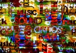 Πινακας σε καμβά GRAFFITI MUSIC