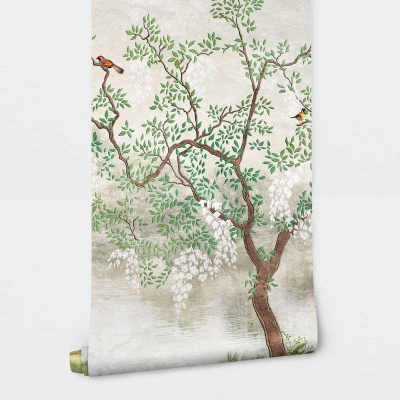 Αυτοκόλλητη Ταπετσαρία τοίχου JAPANESE GARDEN