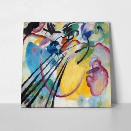 Πίνακας σε καμβά KANDINSKY - IMPROVISATION 26 - Wassily Kandinsky Sticky 1