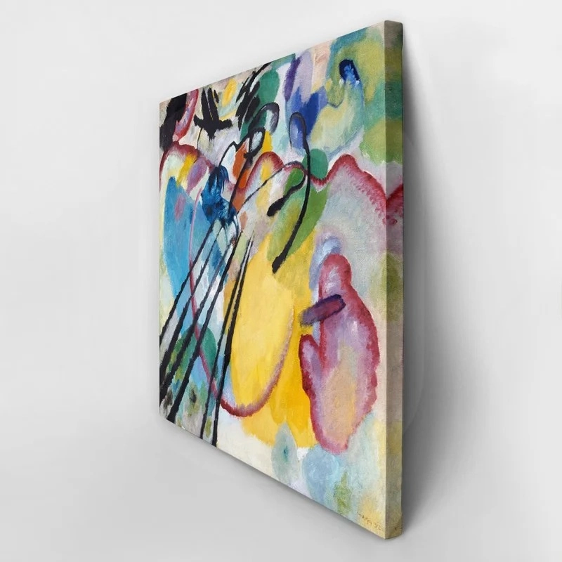 Πίνακας σε καμβά KANDINSKY - IMPROVISATION 26
