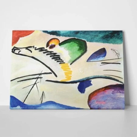 Πινακας σε καμβά KANDINSKY - LYRICAL - Wassily Kandinsky Sticky 1