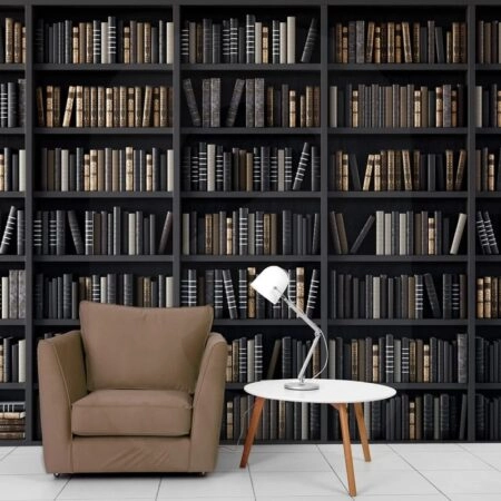 Αυτοκόλλητη Ταπετσαρία τοίχου LIBRARY 2 - Μοτίβα