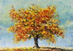 Πινακας σε καμβά LONELY TREE