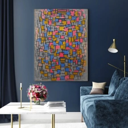 Πινακας σε καμβά MONDRIAN - COMPOSITION