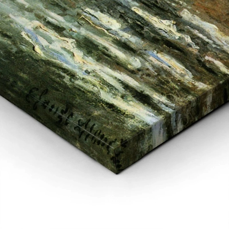 Πινακας σε καμβά MONET - ICE MELTING NEAR VETHEUIL