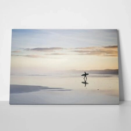 Πινακας σε καμβά MORNING SURFER