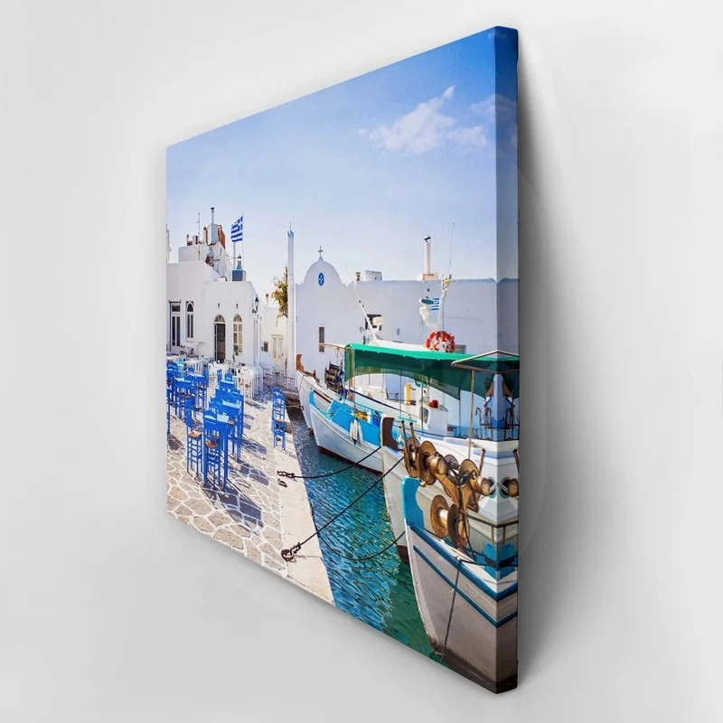 Πινακας σε καμβά NAOUSA PAROS