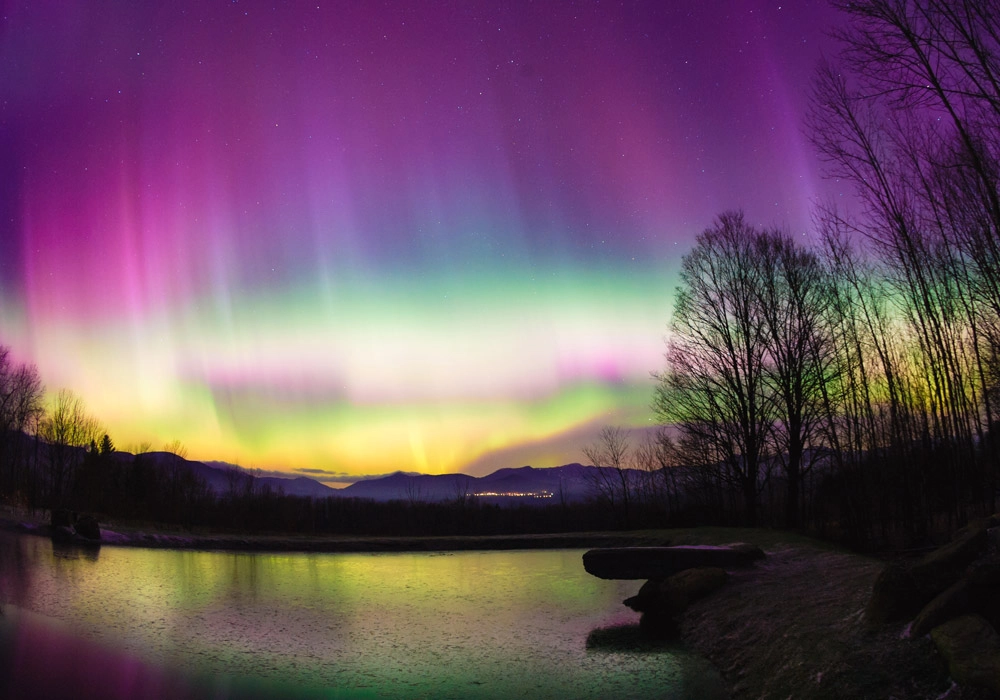 Πινακας σε καμβά NORTHERN LIGHTS
