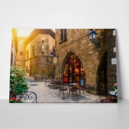 Πινακας σε καμβά POBLE ARCHITECTURE BARCELONA