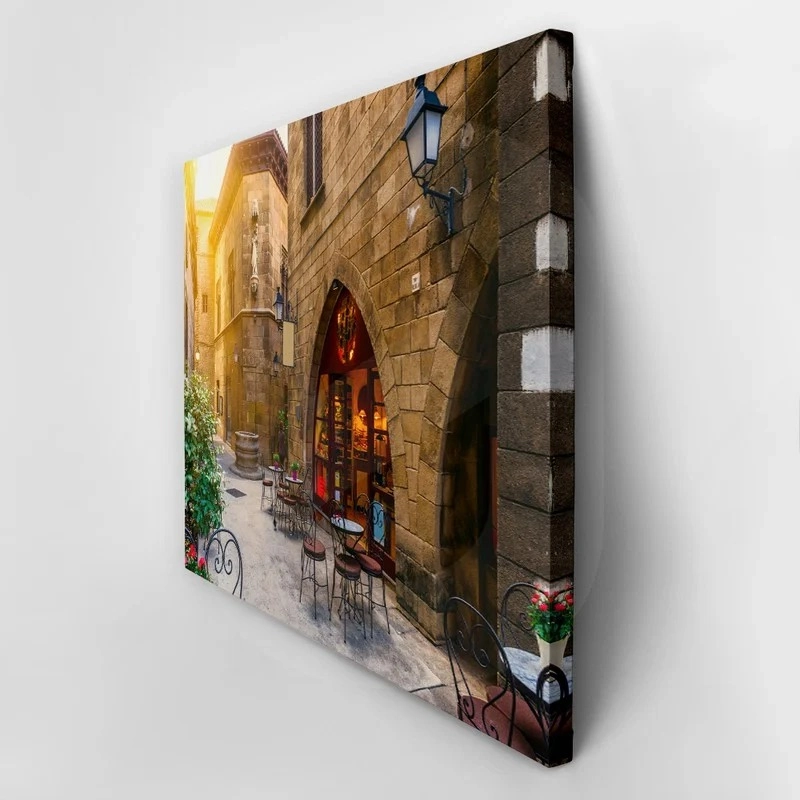Πινακας σε καμβά POBLE ARCHITECTURE BARCELONA