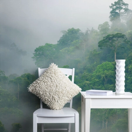 Αυτοκόλλητη Ταπετσαρία τοίχου RAINFOREST FOG - Τοπία Sticky 1