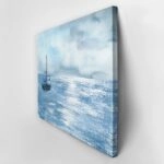 Πινακας σε καμβά SAILING DURING CLOUDY WEATHER