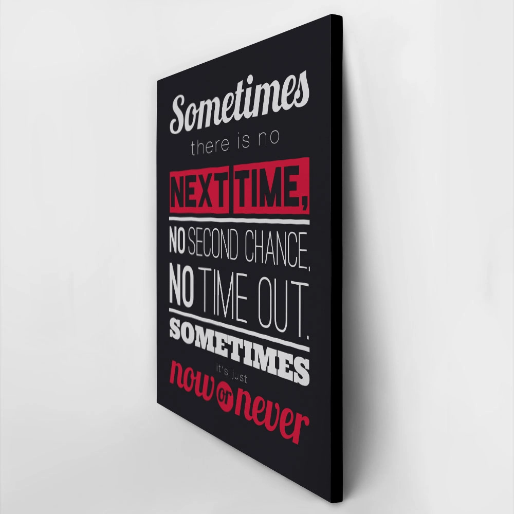 Πινακας σε καμβά SOMETIMES