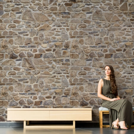 Αυτοκόλλητη Ταπετσαρία τοίχου STONE WALL 4