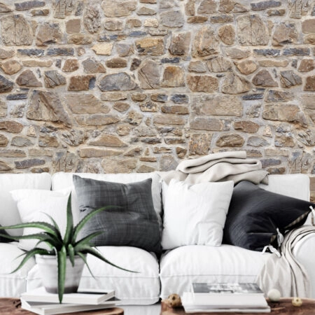 Αυτοκόλλητη Ταπετσαρία τοίχου STONE WALL 4 - Απομίμηση υλικών Sticky 1