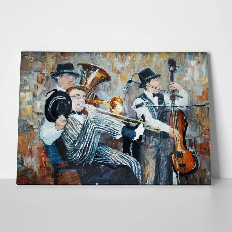 Πινακας σε καμβά THE ORCHESTRA PLAYS