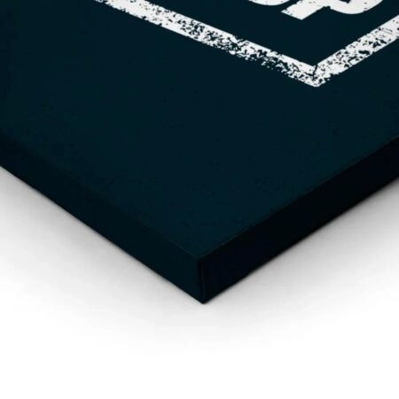 Πινακας σε καμβά THE REAL WORKOUT - Typography Sticky 1