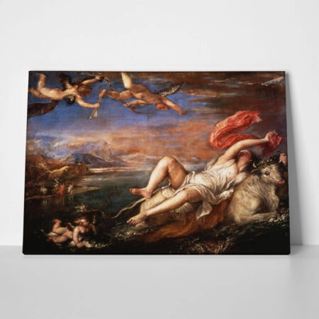 Πινακας σε καμβά TITIAN - EUROPA