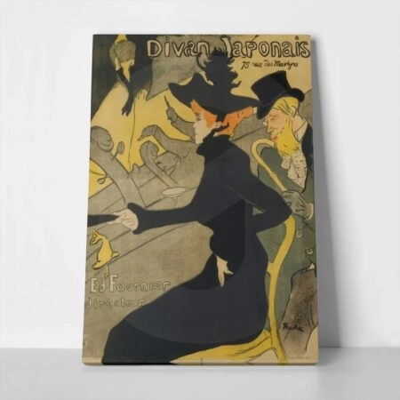 Πινακας σε καμβά TOULOUSE LAUTREC - DIVAN JAPONAIS - Toulouse Lautrec