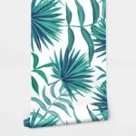 Αυτοκόλλητη Ταπετσαρία τοίχου TROPICAL PLANTS