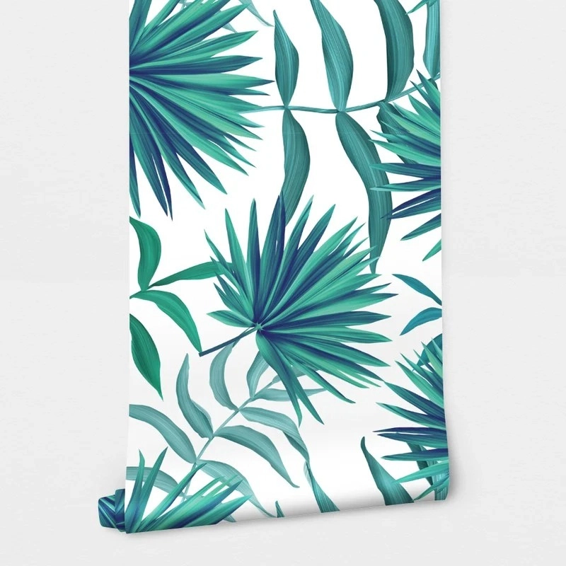 Αυτοκόλλητη Ταπετσαρία τοίχου TROPICAL PLANTS