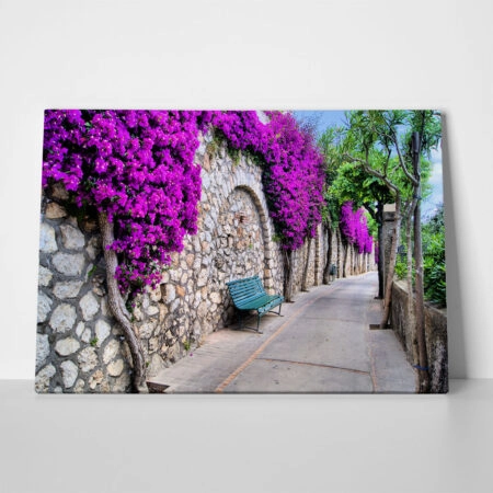 Πινακας σε καμβά VIBRANT FLOWER
