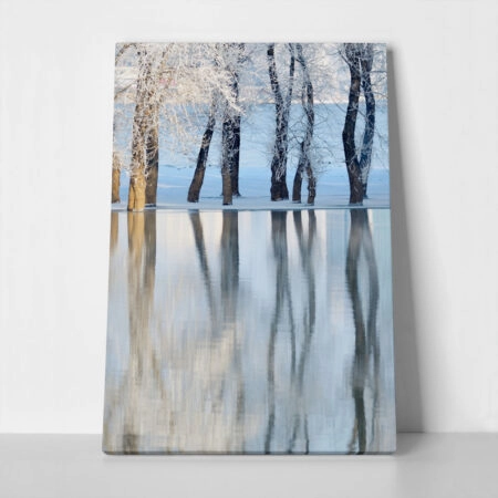 Πινακας σε καμβά WINTER LANDSCAPE - Πινακες σε καμβα