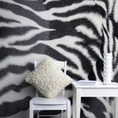 Αυτοκόλλητη Ταπετσαρία τοίχου ZEBRA - Μοτίβα
