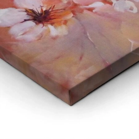 Πινακας σε καμβά ALMONDS BLOSSOM HANDMADE PAINTING BOUQUET - Ανθη Δεντρων Sticky 1
