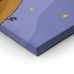 Πινακας σε καμβά LITTLE PRINCE LOOKING STARS
