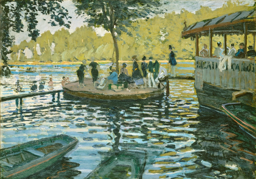 Πινακας σε καμβά MONET - LA GRENOUILLERE