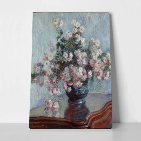 Πινακας σε καμβά MONET - CHRYSANTHEMUM - Monet Claude Sticky 1