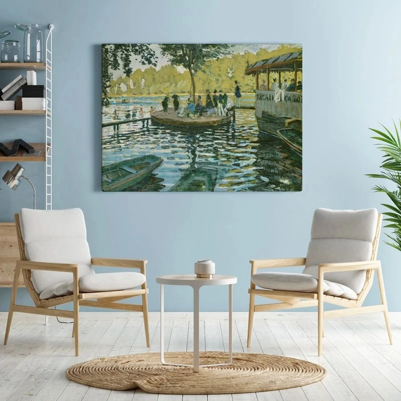 Πινακας σε καμβά MONET - LA GRENOUILLERE