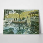 Πινακας σε καμβά MONET - LA GRENOUILLERE
