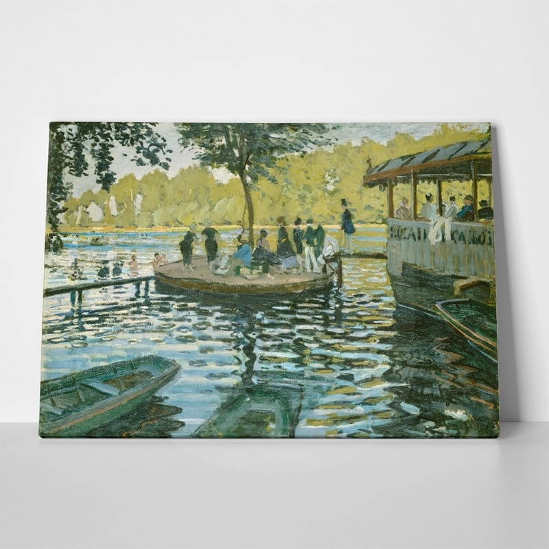 Πινακας σε καμβά MONET - LA GRENOUILLERE