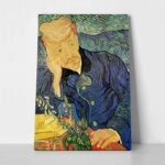 Πινακας σε καμβά VAN GOGH - PORTRAIT OF DR. GACHET