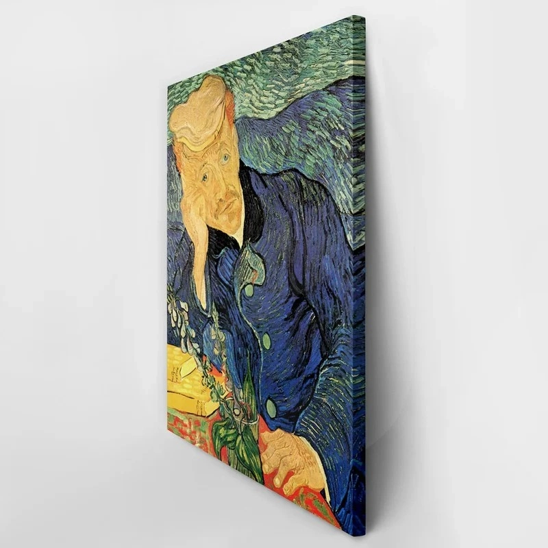 Πινακας σε καμβά VAN GOGH - PORTRAIT OF DR. GACHET