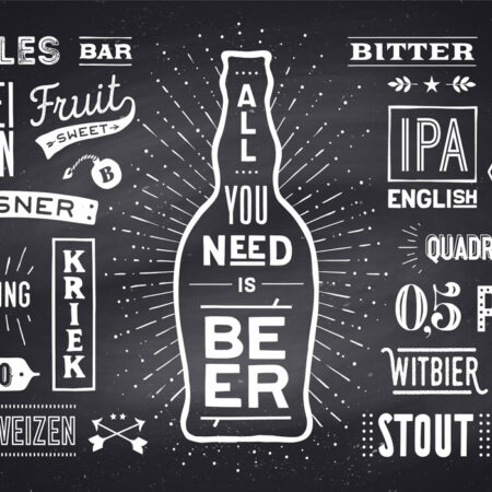 Πινακας σε καμβά BEER POSTER - Food and Drink Sticky 4