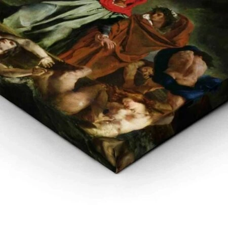Πινακας σε καμβά DELACROIX THE BARQUE OF DANTE - Eugene Delacroix Sticky 1