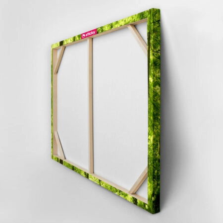 Πινακας σε καμβά GREEN FOREST - Δασος Sticky 3